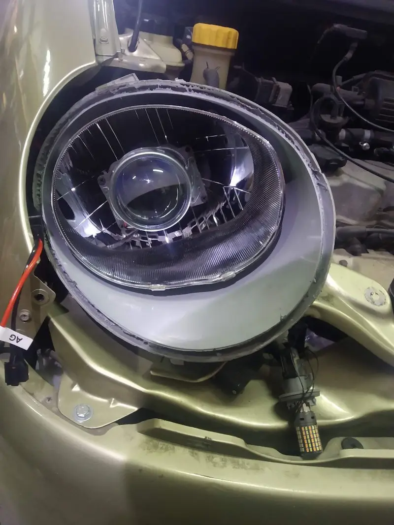 Міні-лінзи для Audi A3 Львів - компактне встановлення